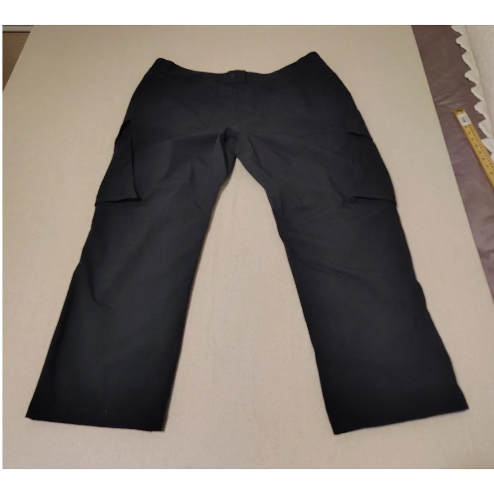 Under Armour Storm Cargo Pants Loose Fit Black Size 42x30 Mens Athletic‎ Golf D